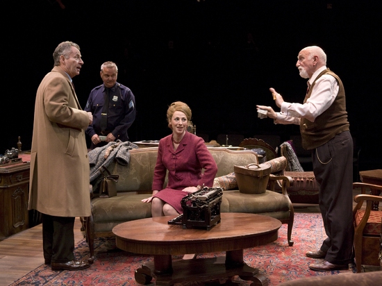 James Sutorius, Andy Prosky, Leisa Mather and Dominic Chianese Photo